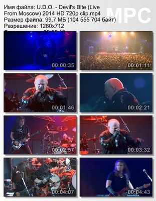 U.D.O. - Devil's Bite (Live From Moscow) (2014)