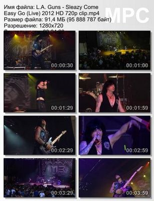 L.A. Guns - Sleazy Come Easy Go (Live) (2012)