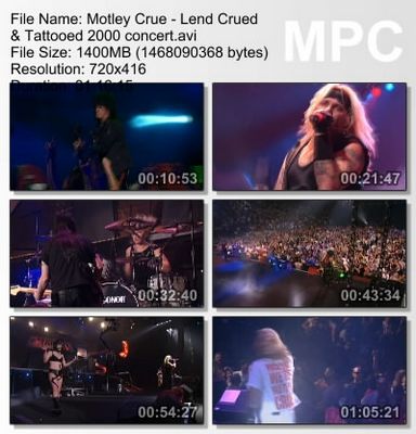 Motley Crue - Lend Crued & Tattooed 2000 (DVDRip)