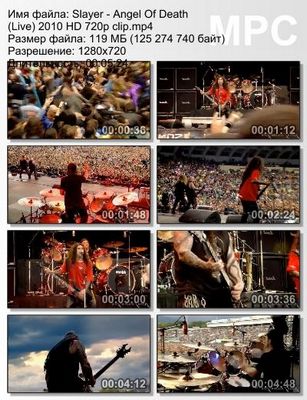 Slayer - Angel Of Death (Live) (2010)